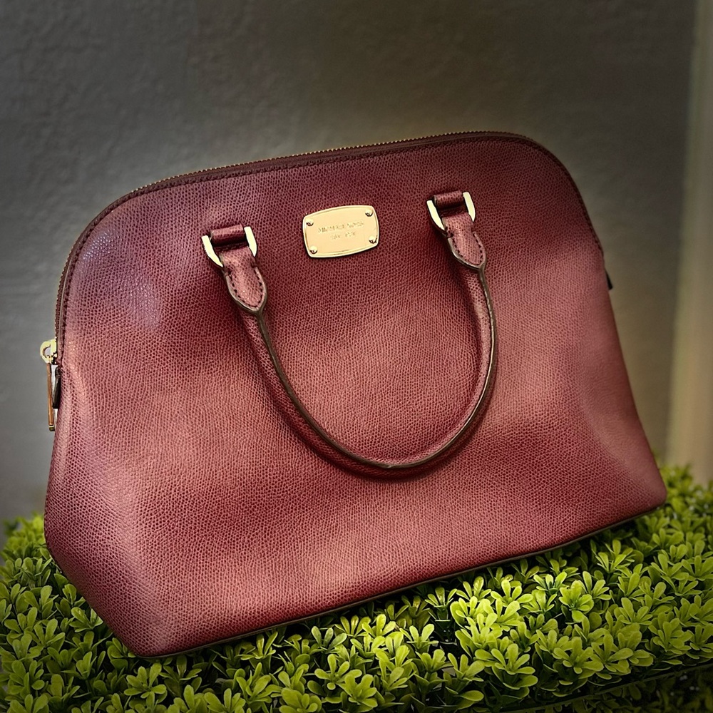 Michael Kors burgundy purse